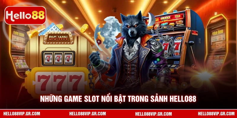 Những game slot nổi bật trong sảnh HELLO88